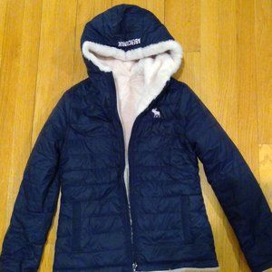 Girls Abercrombie Kids Puffer Jacket